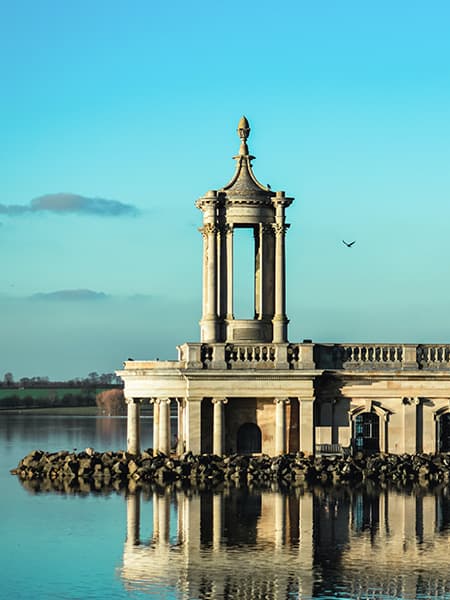 Normanton Church is a historic church located in the county of Rutland in England, situated on the south shore of Rutland Water. Normanton Church is known for its picturesque setting and unique architecture.