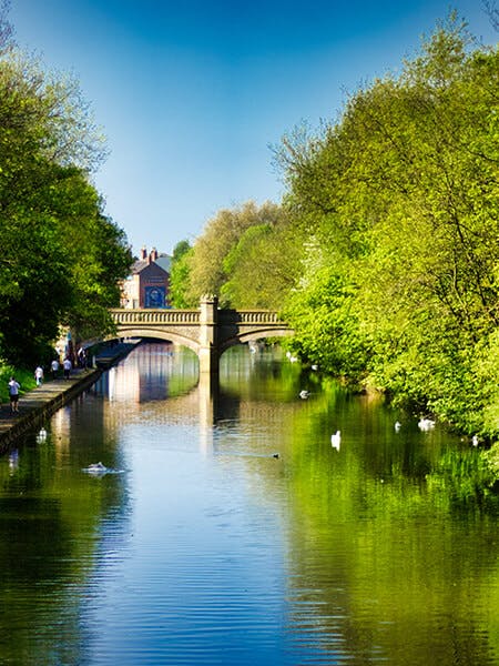The River Soar in Leicester