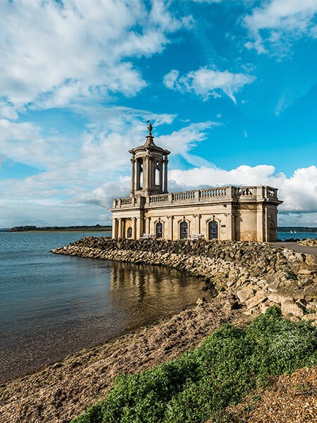 Normanton Church is a historic church located in the county of Rutland in England, situated on the south shore of Rutland Water. Normanton Church is known for its picturesque setting and unique architecture.