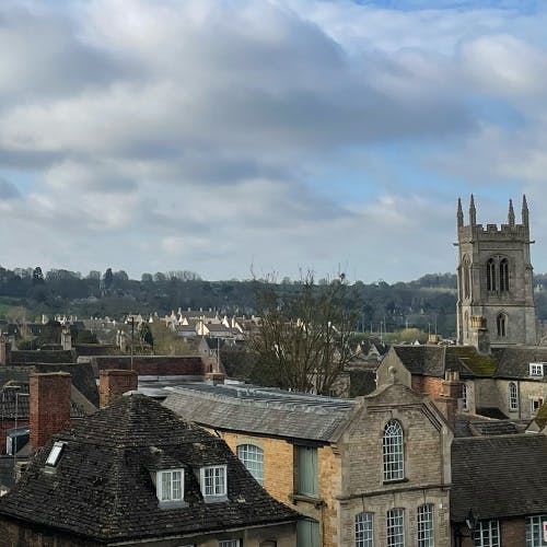 Stamford, Lincolnshire rooftops